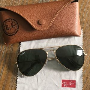 Ray-Ban polarized classic aviator (RB3025)